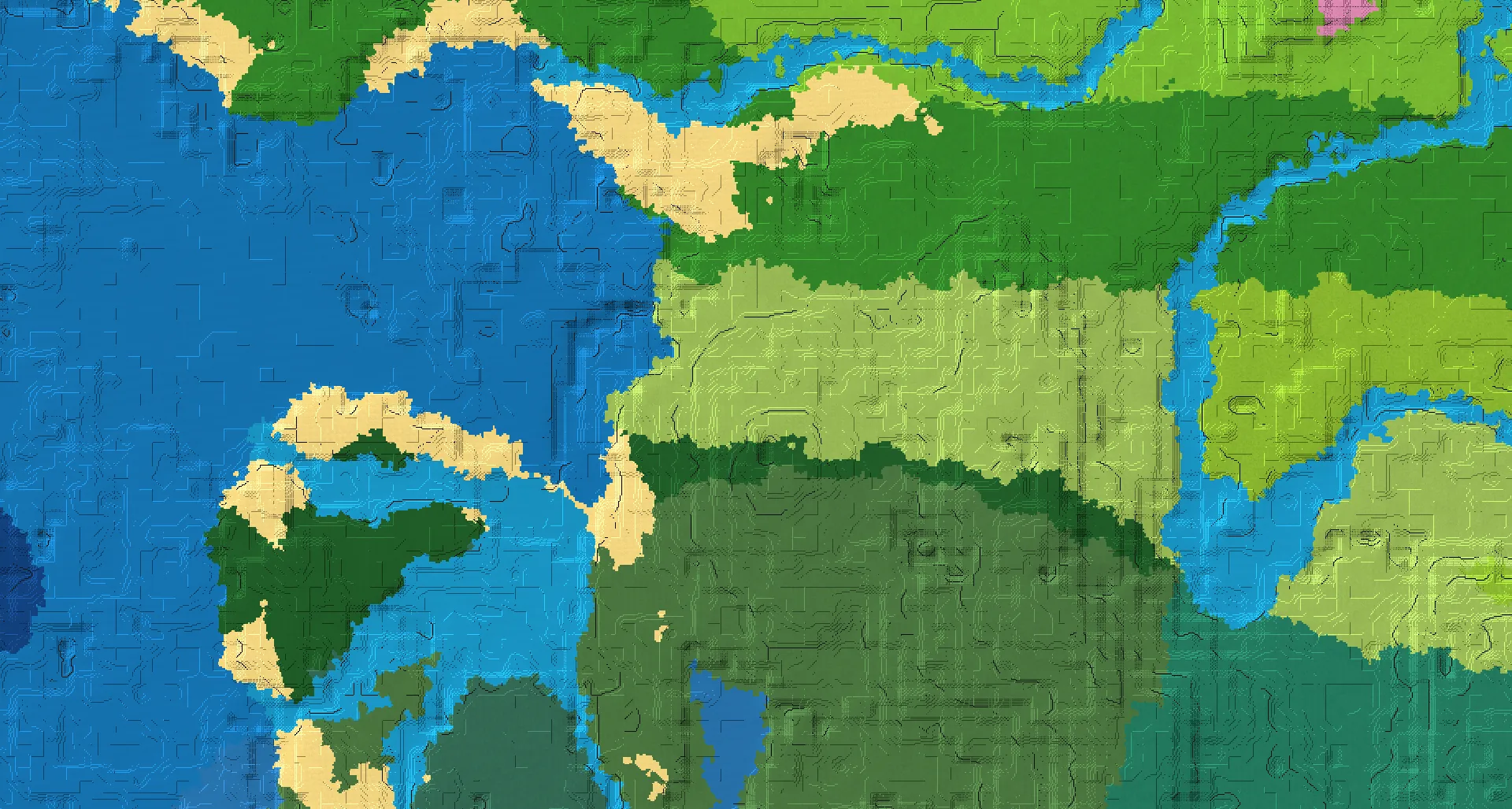 Seed map — Trail Ruins South of a Plains Start