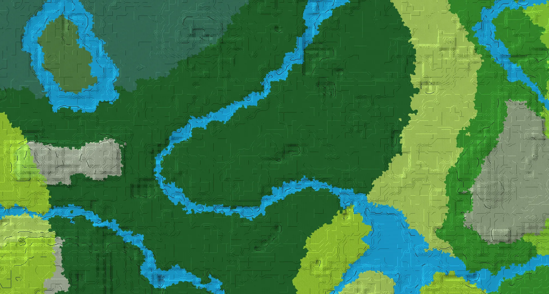 Seed map — Woodland Mansion Southwest of the Flower Forest Start