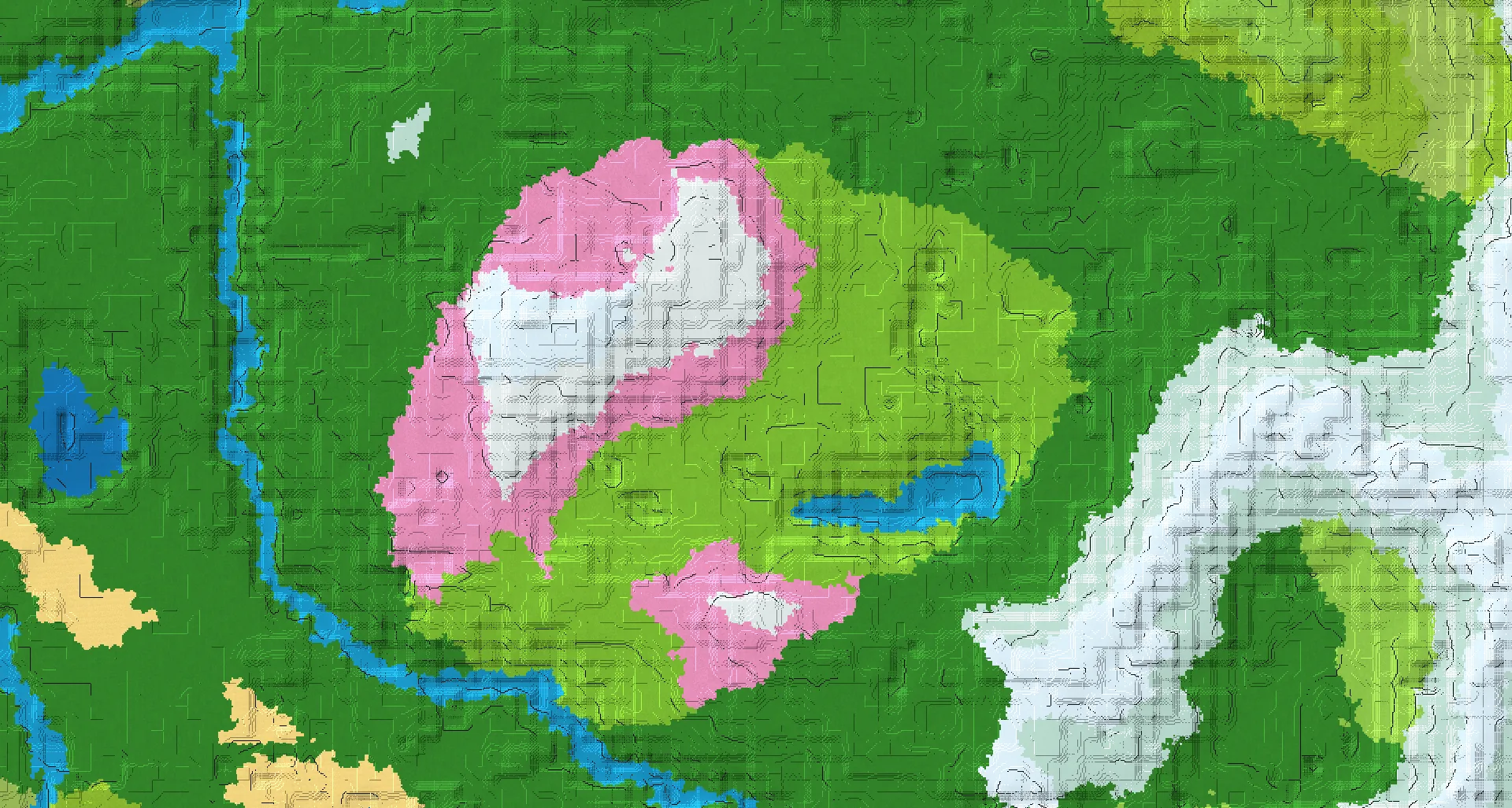 Seed map — Cherry peaks village
