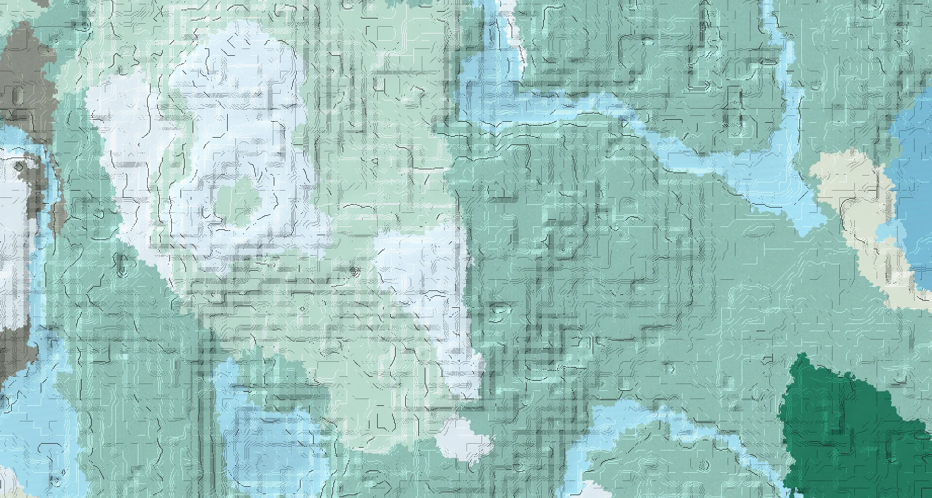 Seed map — Igloo Southwest of a Snowy Taiga Start with Trial Chambers