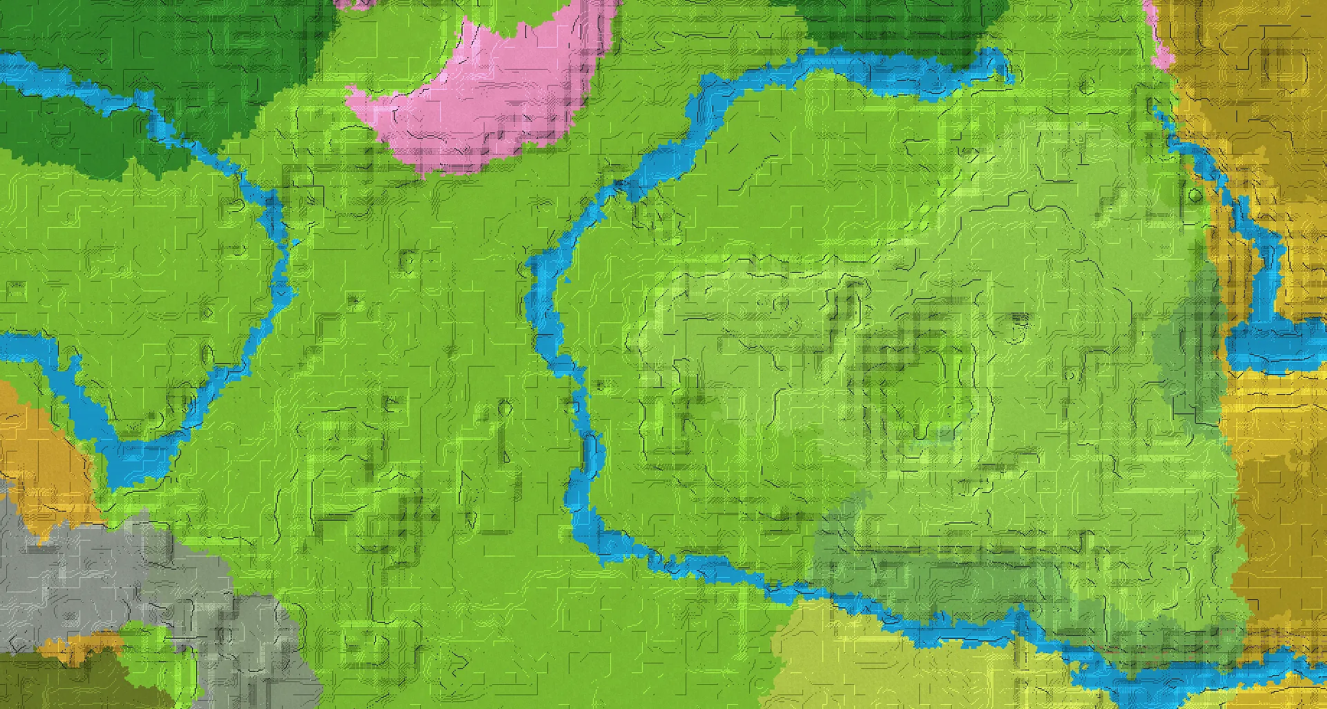 Seed map — Cherry Grove and Village from Cherry Grove