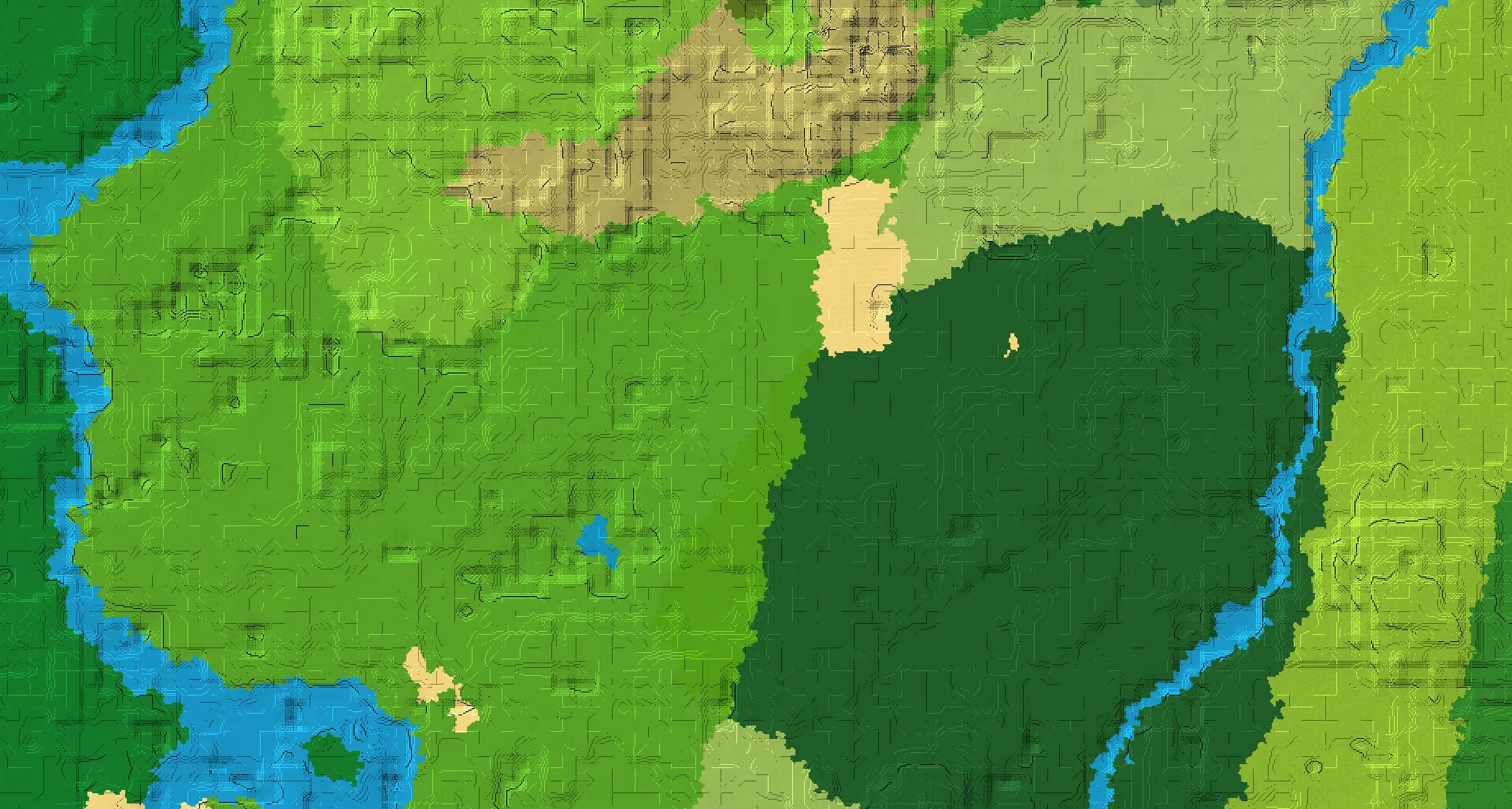 Seed map — Bamboo Jungle East of a Sparse Jungle Start with Trial Chambers