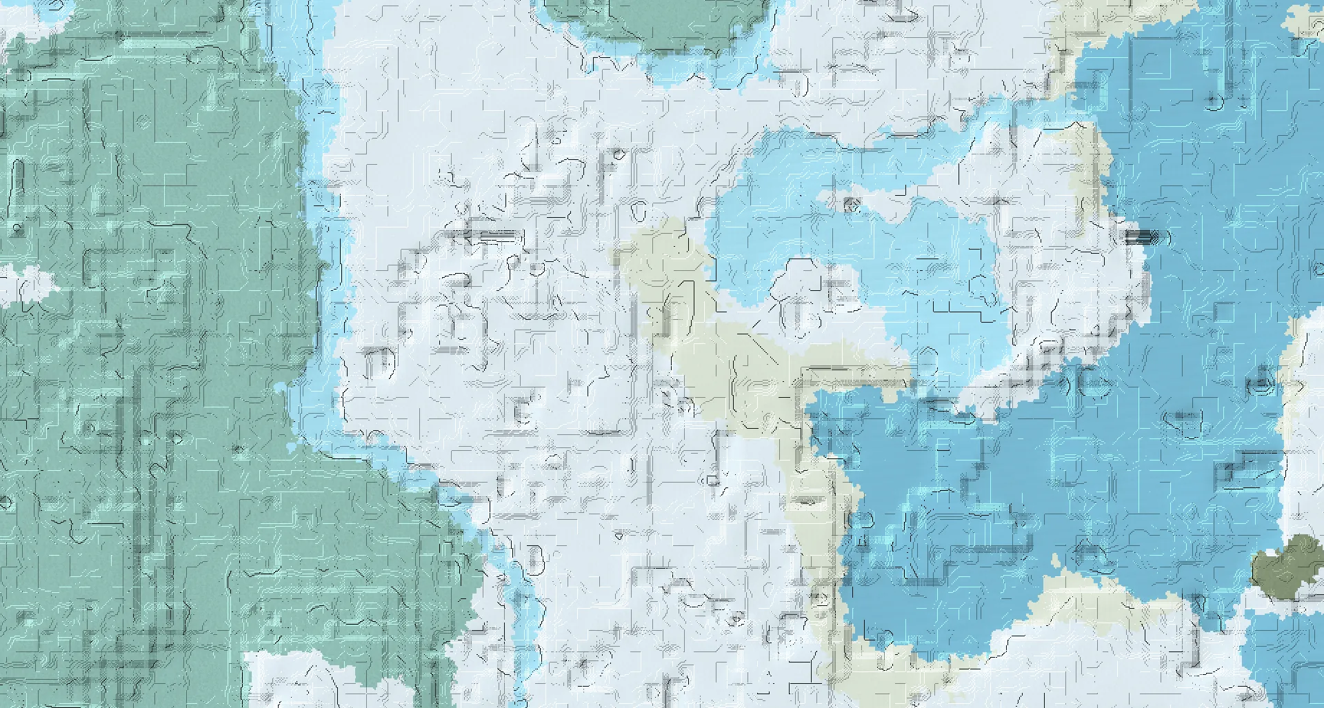 Seed map — Igloo Northwest of the Snowy Plains Start