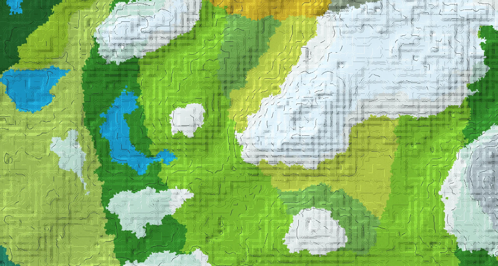 Seed map — Flower Forest Start and an Ancient City Route