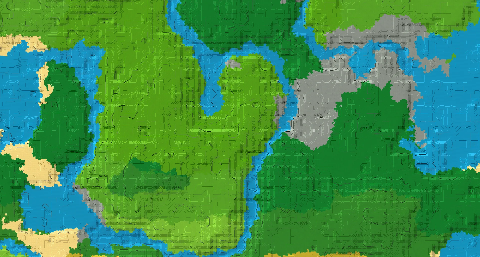 Seed map — Jungle Temple Southeast of the Bamboo Jungle Start