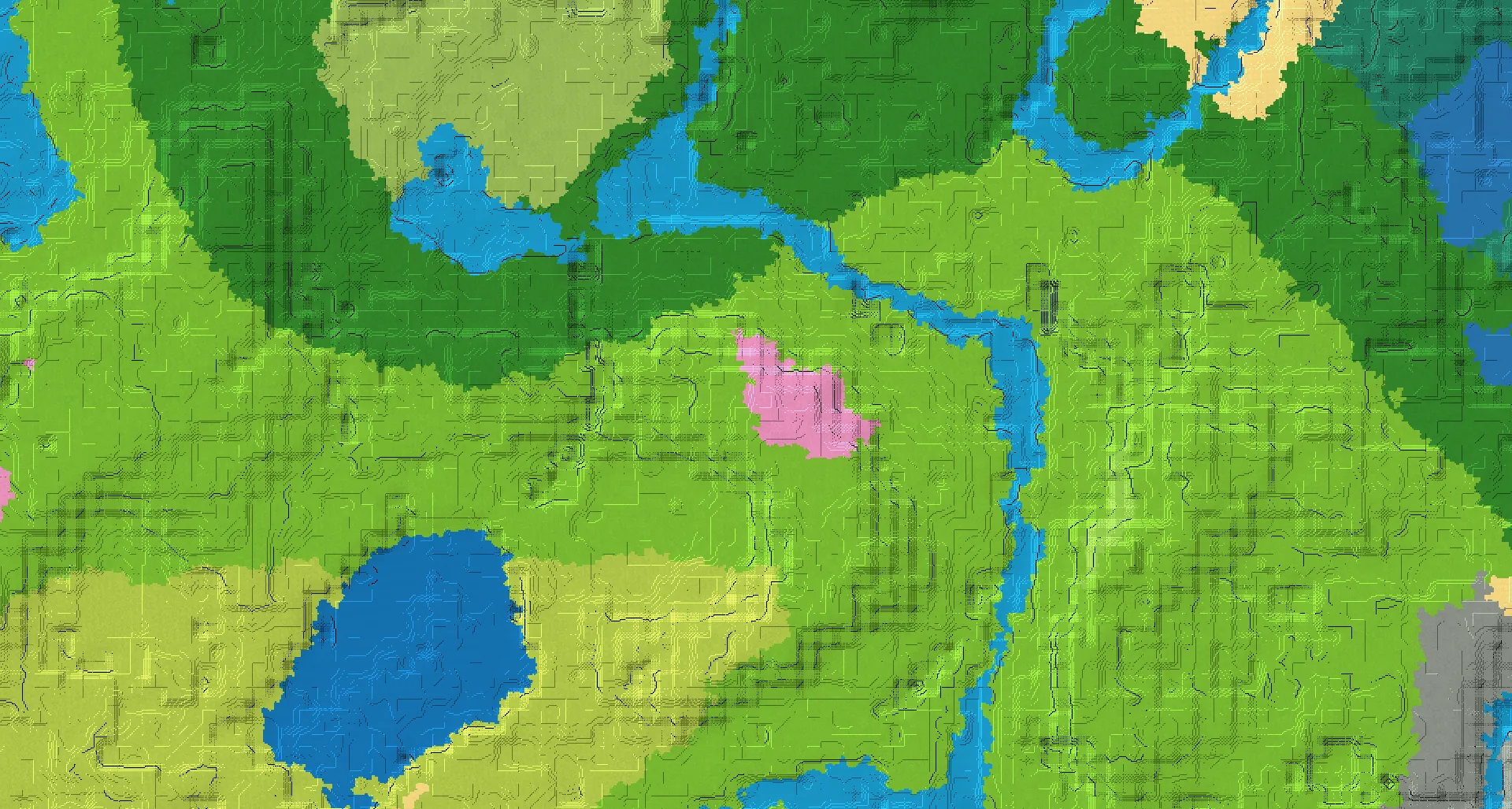 Seed map — Cherry Grove East of a Plains Start