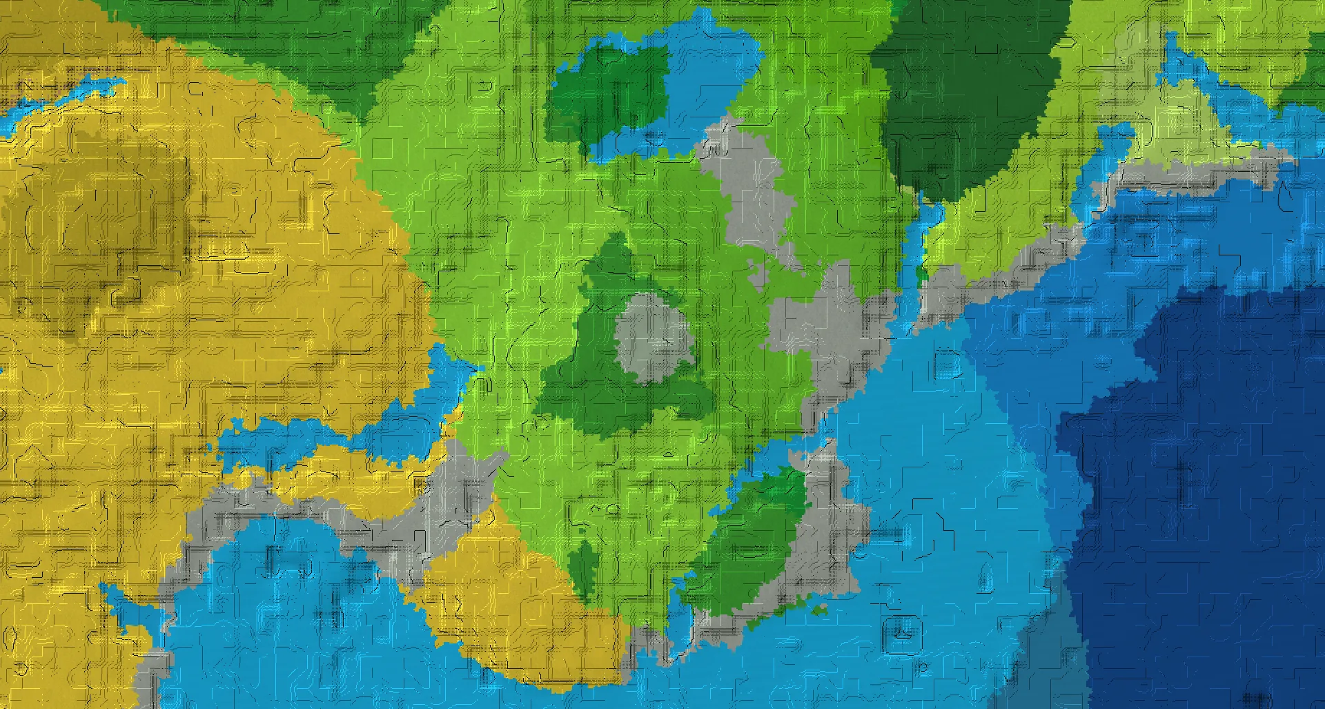 Seed map — Stony Peaks Northwest of a Forest Start