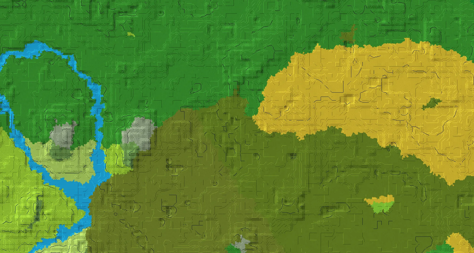 Seed map — Mangrove Swamp Start with Ruined Portal with Village