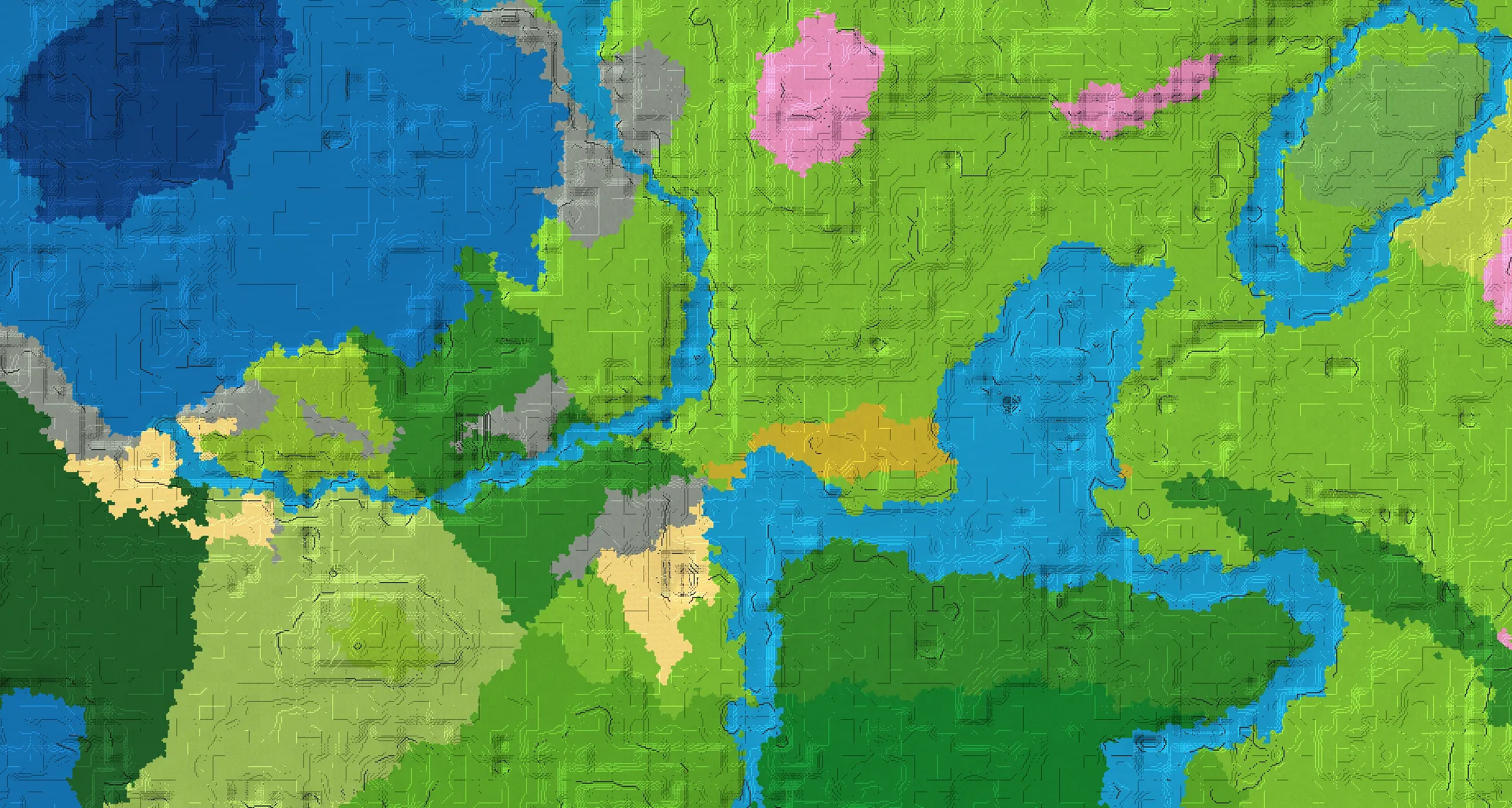 Seed map — Riverside village