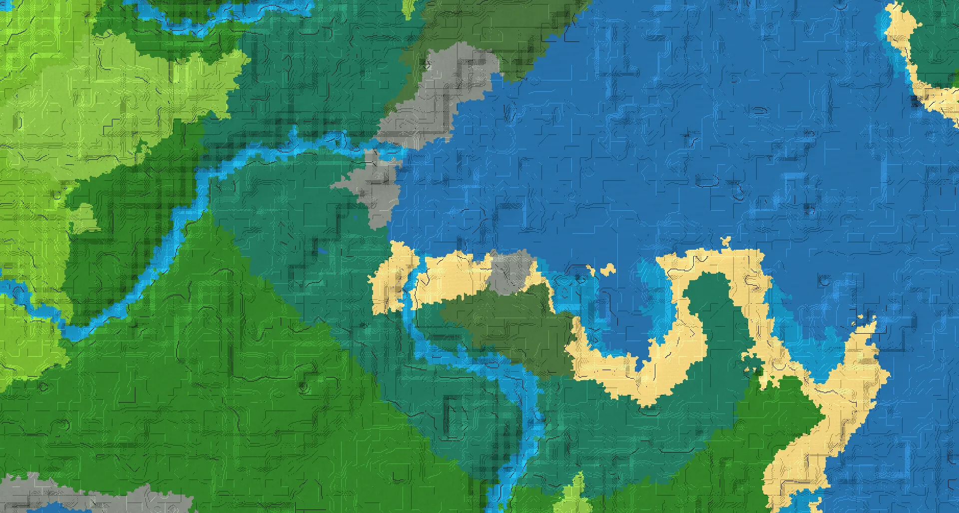 Seed map — Stony Shore North of a Beach Start