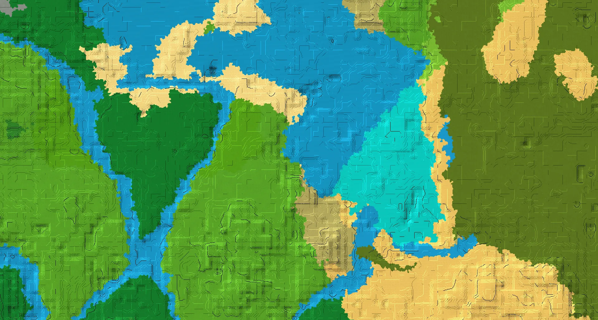 Seed map — Shipwreck East of a Jungle Start