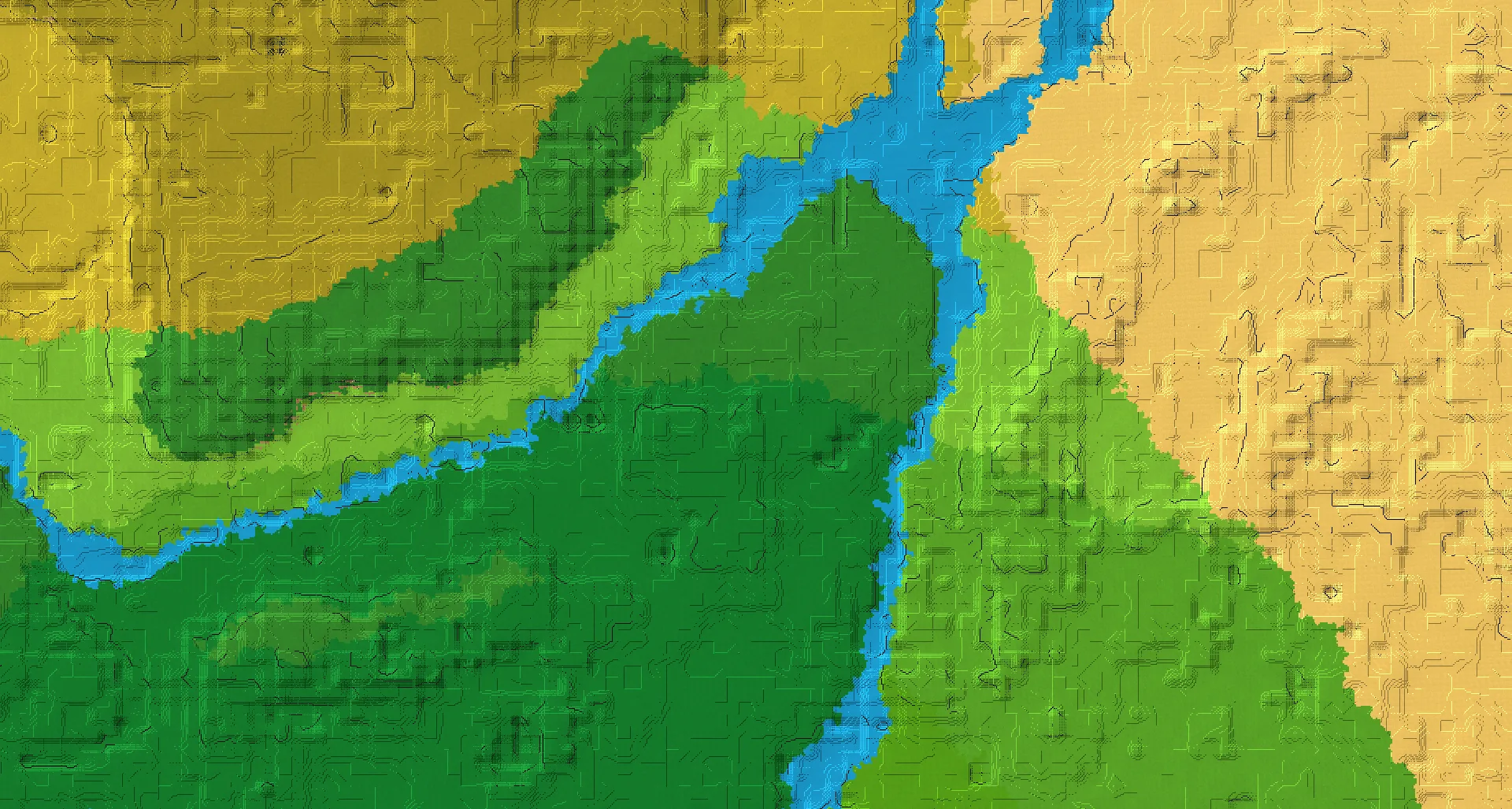 Seed map — Stronghold East of a Savanna Start