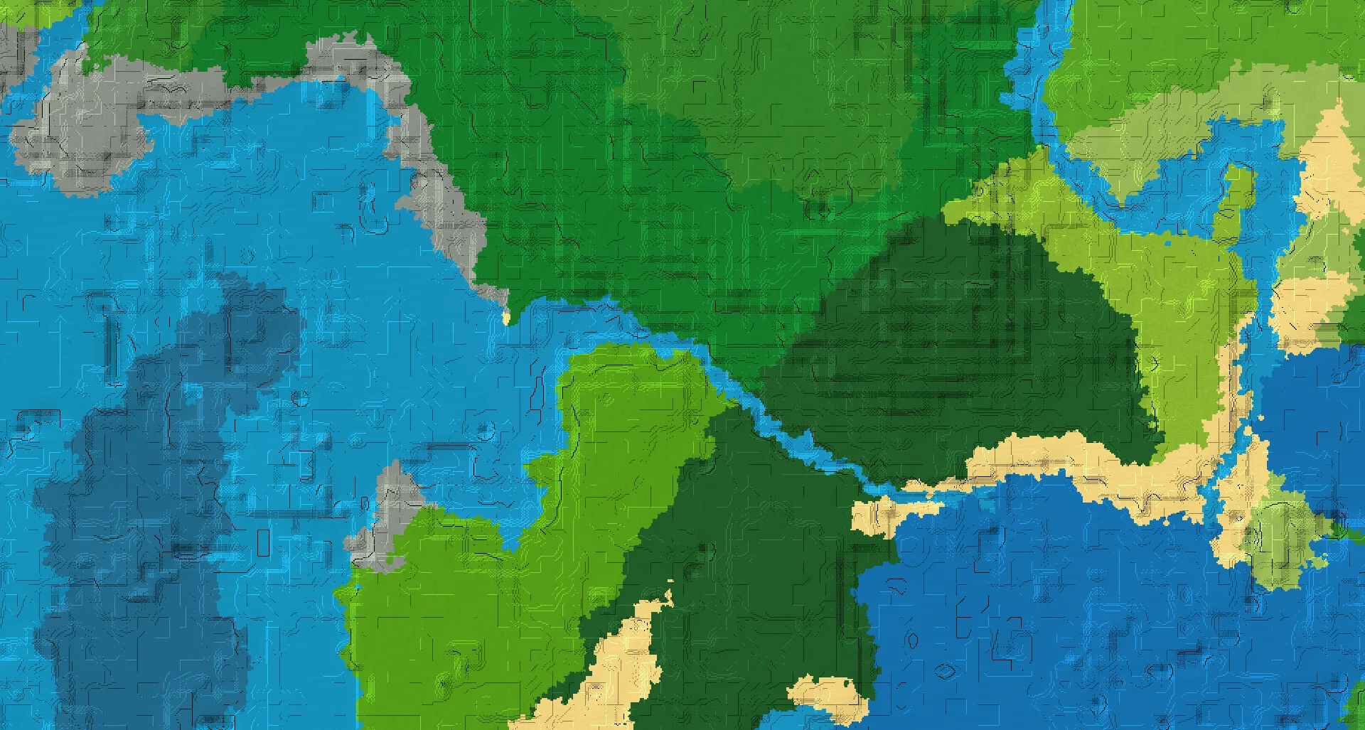 Seed map — Bamboo Jungle Southwest of a Forest Start with Trial Chambers