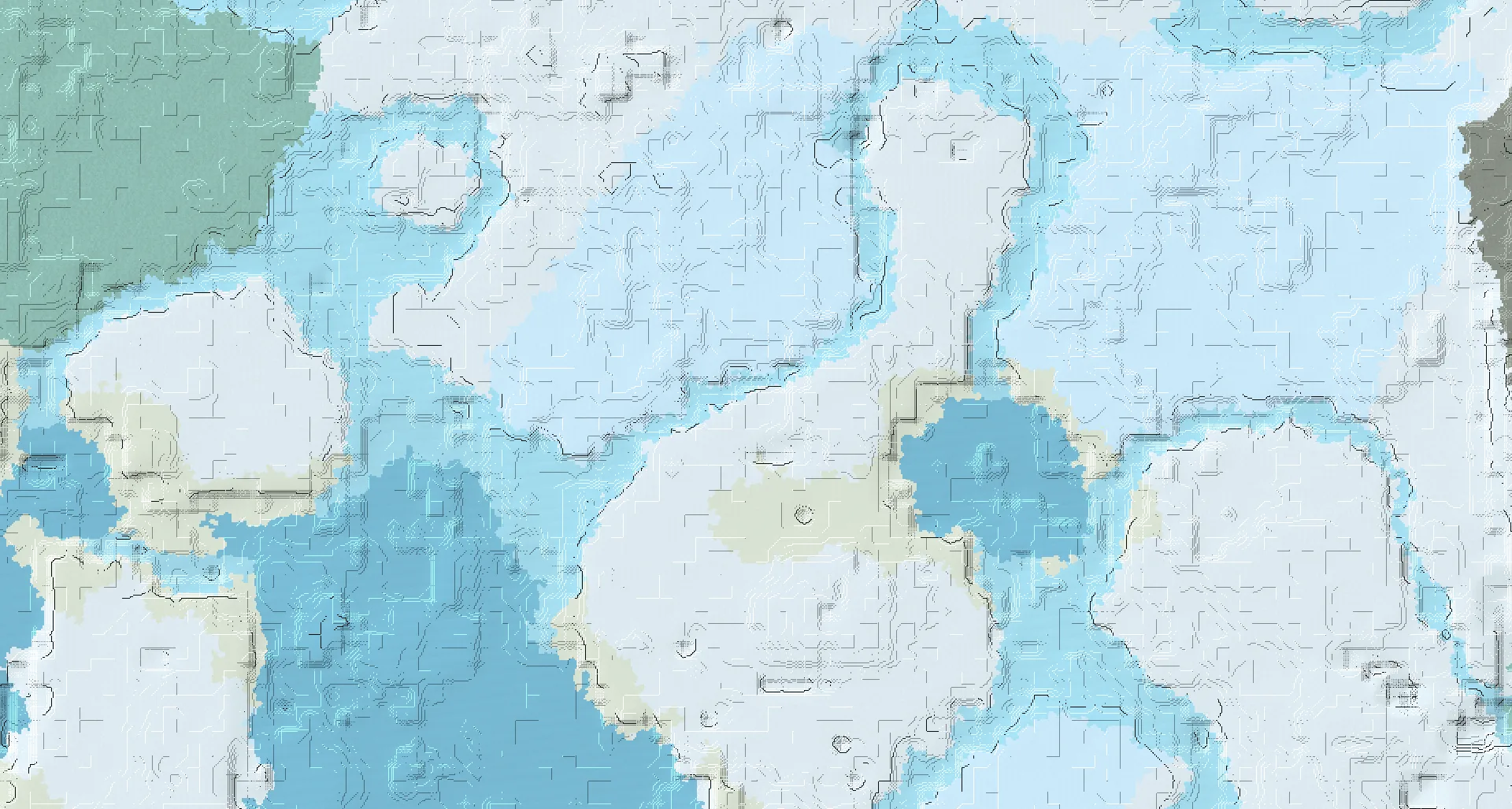 Seed map — Igloo West of a Ice Spikes Start