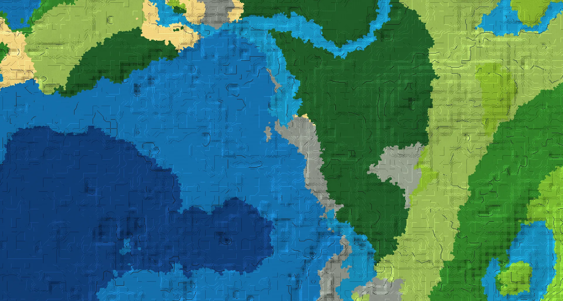 Seed map — Trial Chambers West of a Dark Forest Start