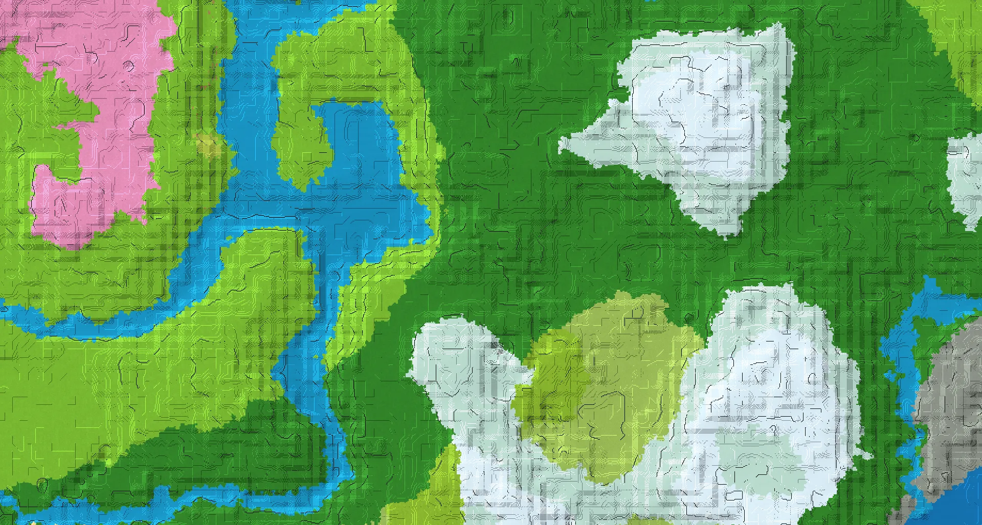 Seed map — Ancient City South of a Dripstone Caves Start with Ruined Portal