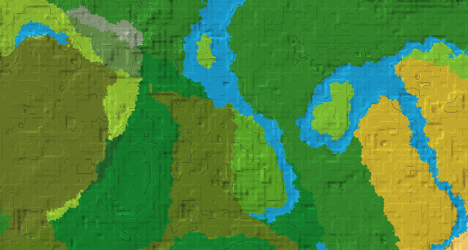 Seed map — Mangrove Swamp Southwest of a Forest Start