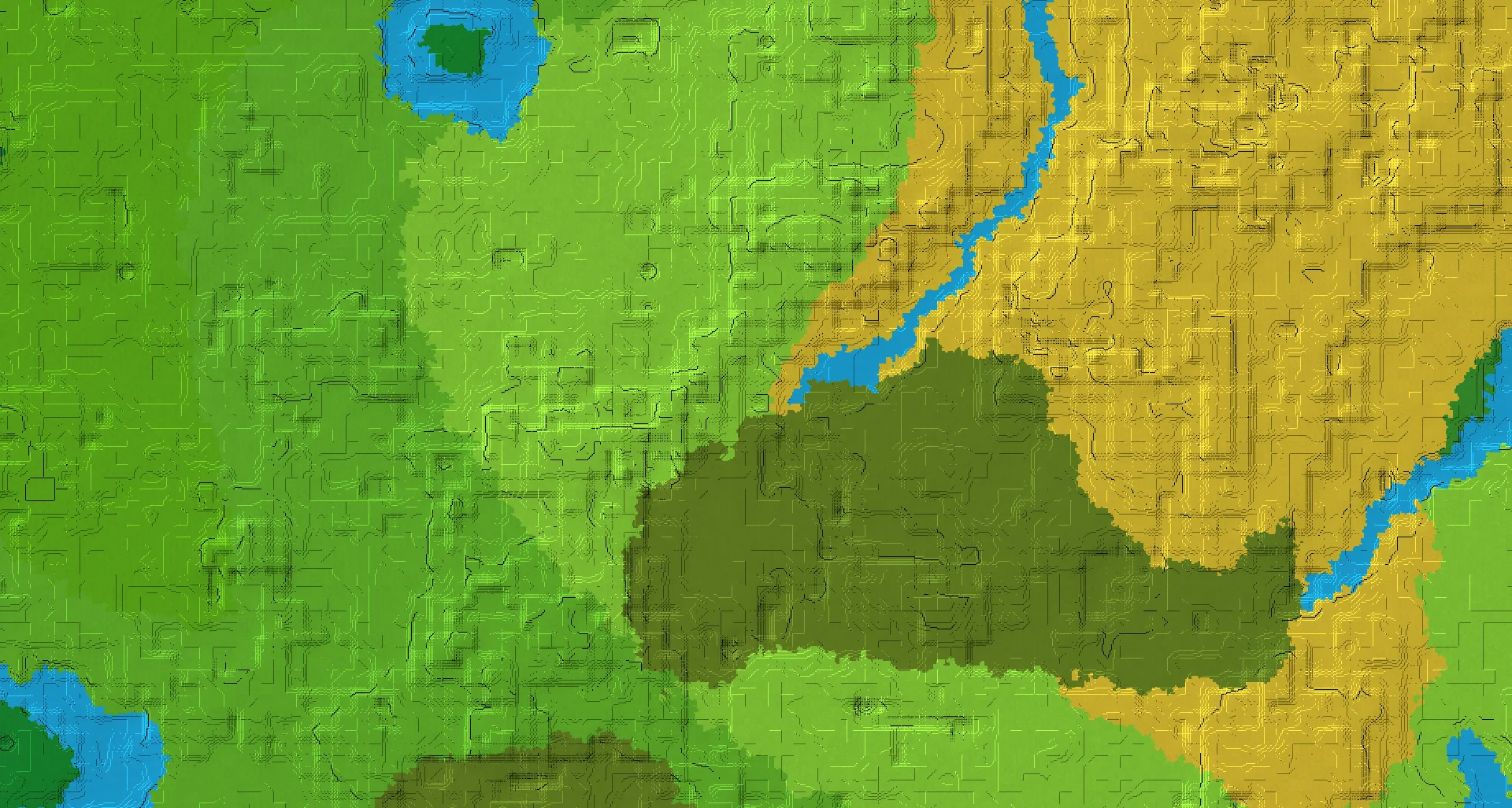 Seed map — Trial Chambers East of a Plains Start