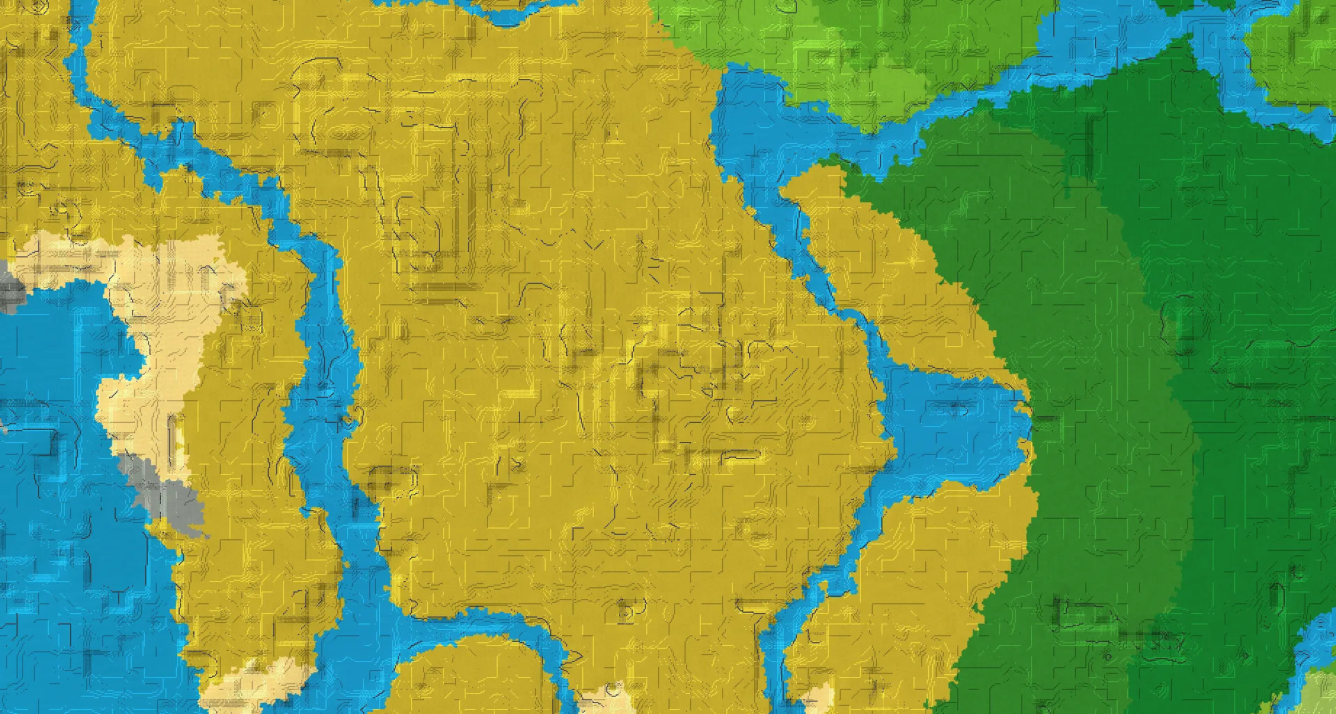 Seed map — Savanna Start with Ruined Portal with Pillager Outpost