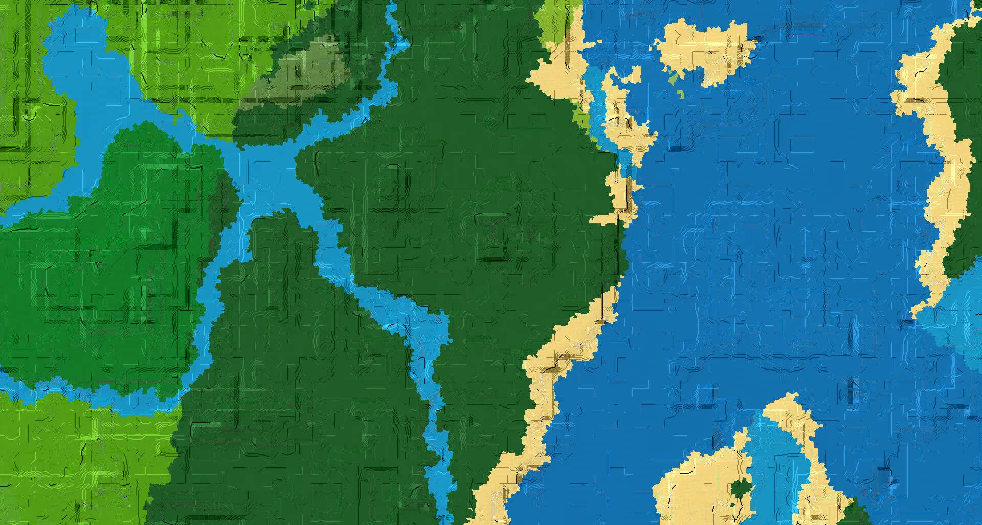 Seed map — Woodland Mansion East of the Savanna Start