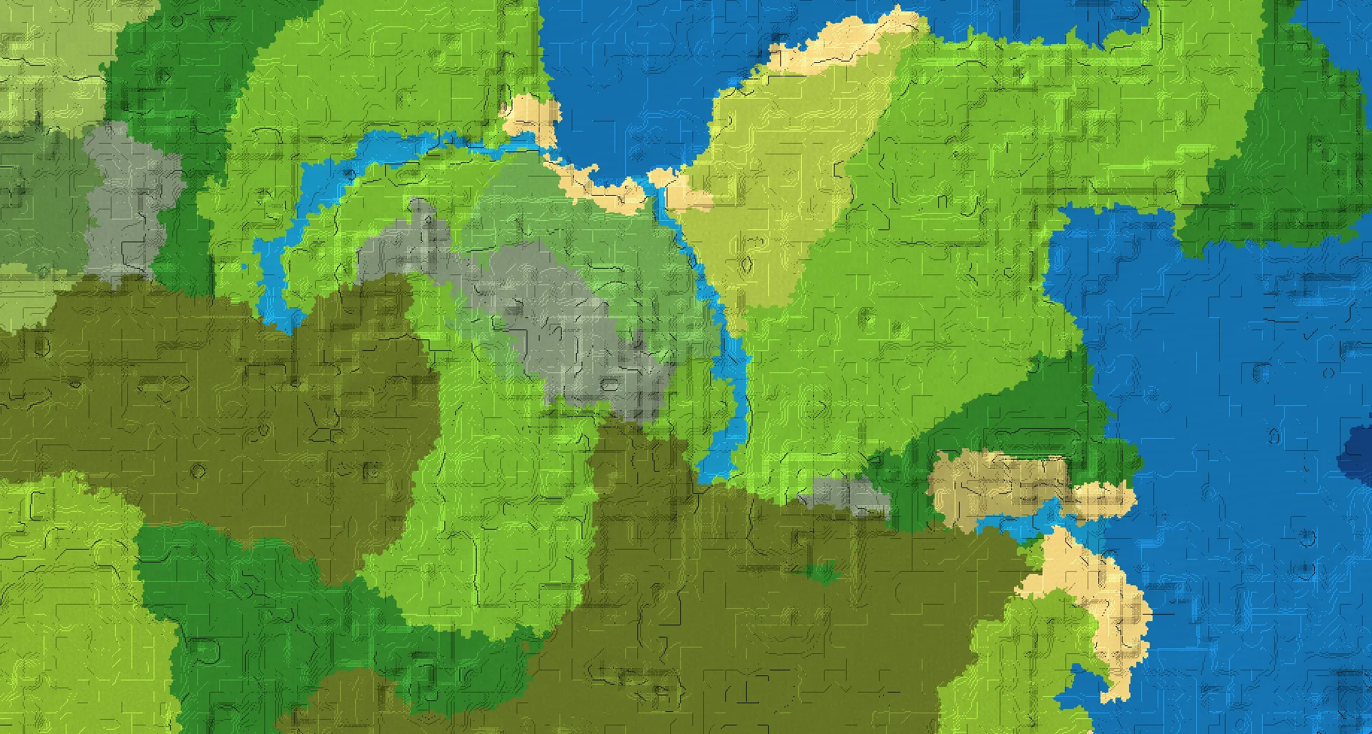 Seed map — Flower Forest Start with Trial Chambers with Village
