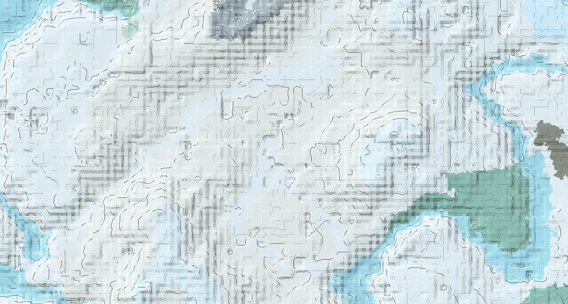 Seed map — Snowy Slopes Start with Trial Chambers