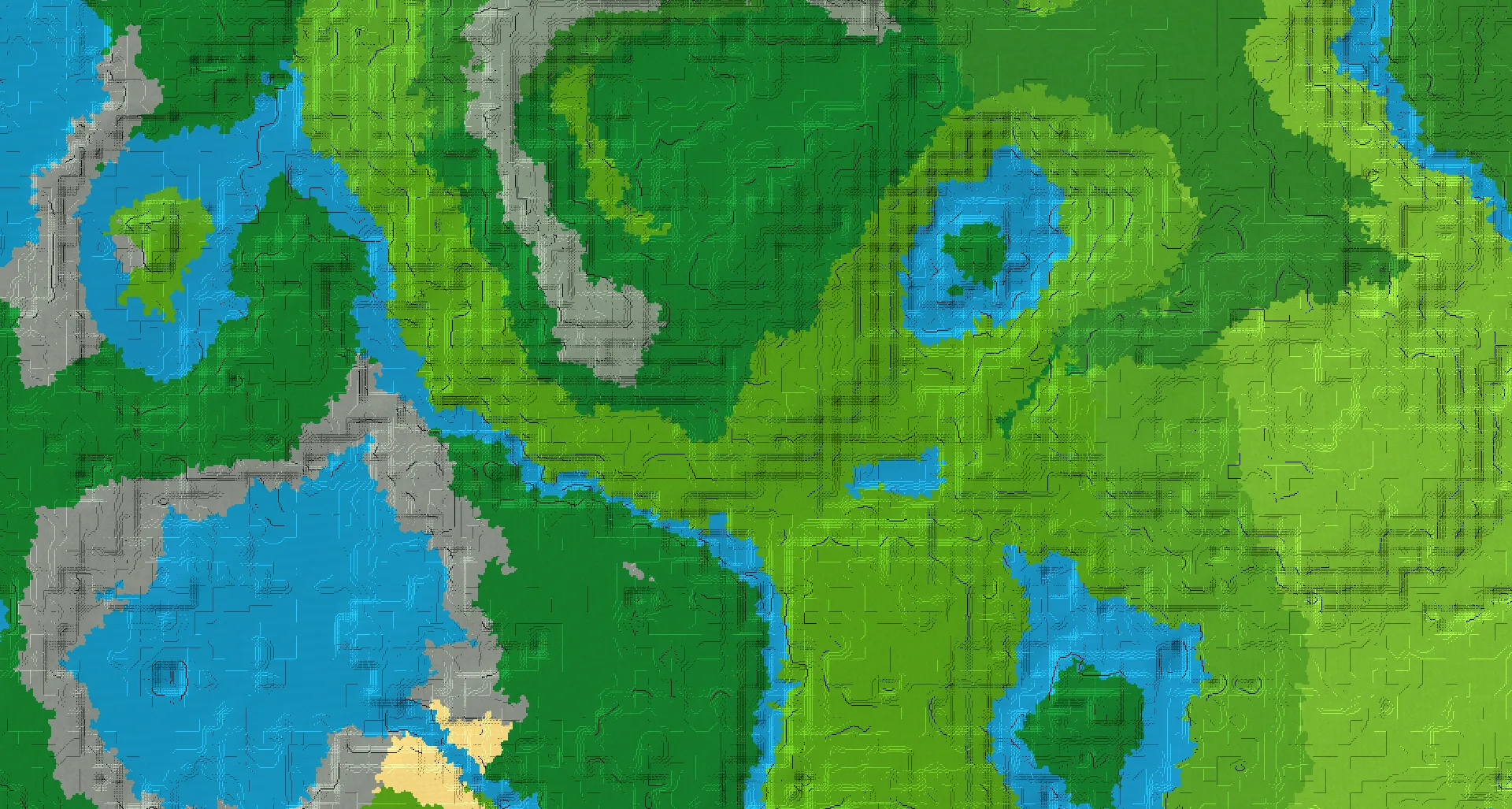 Seed map — Jungle Temple Northeast of the Bamboo Jungle Start