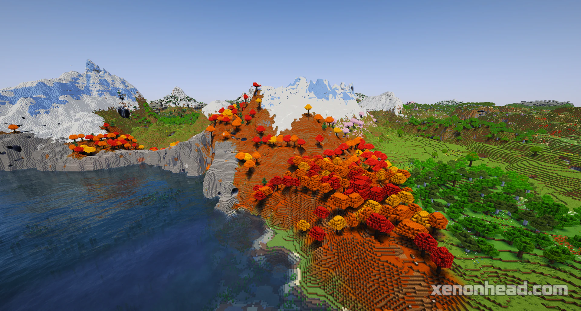 The Autumn Cliff Valley