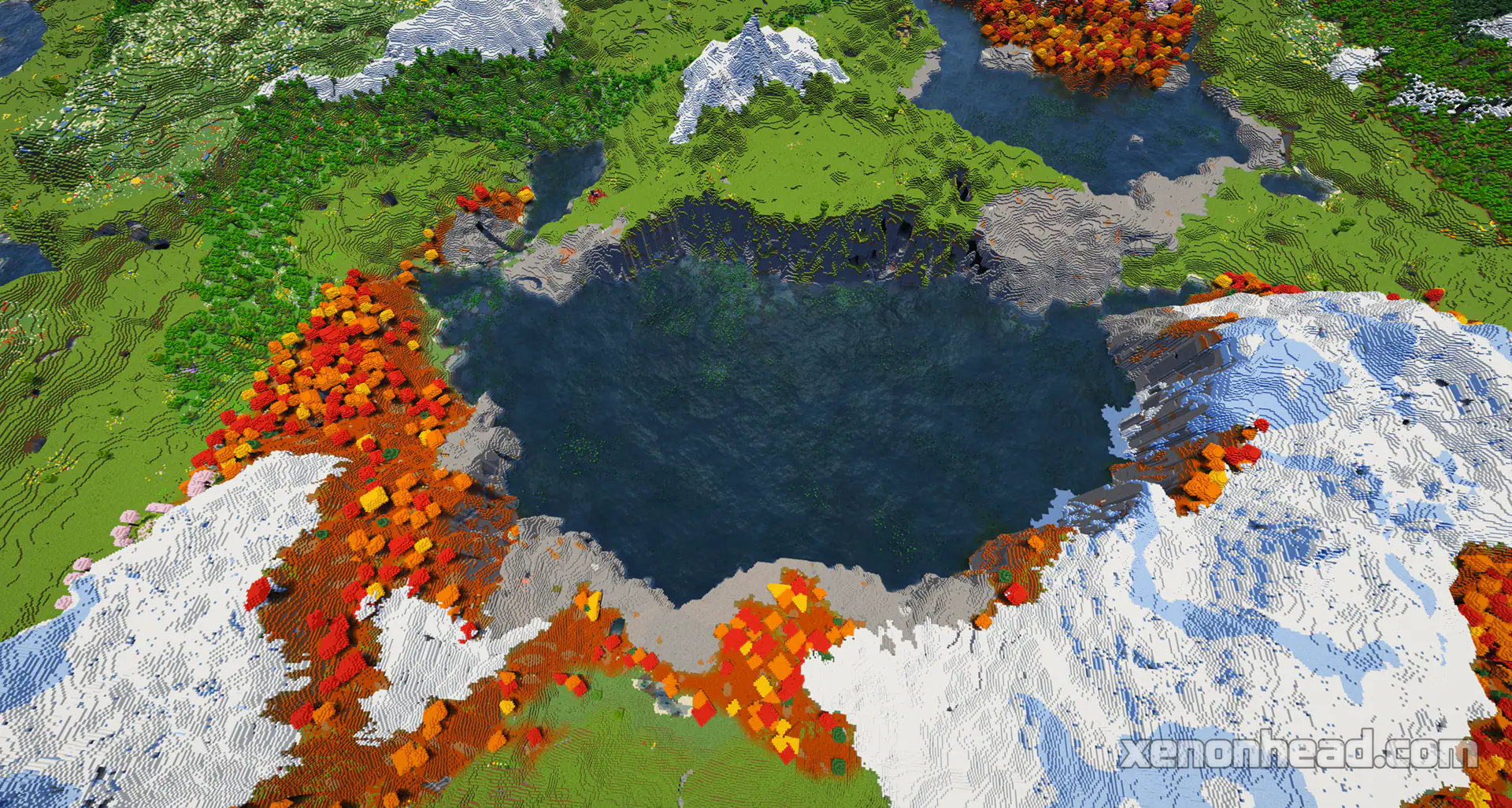 The Autumn Cliff Valley