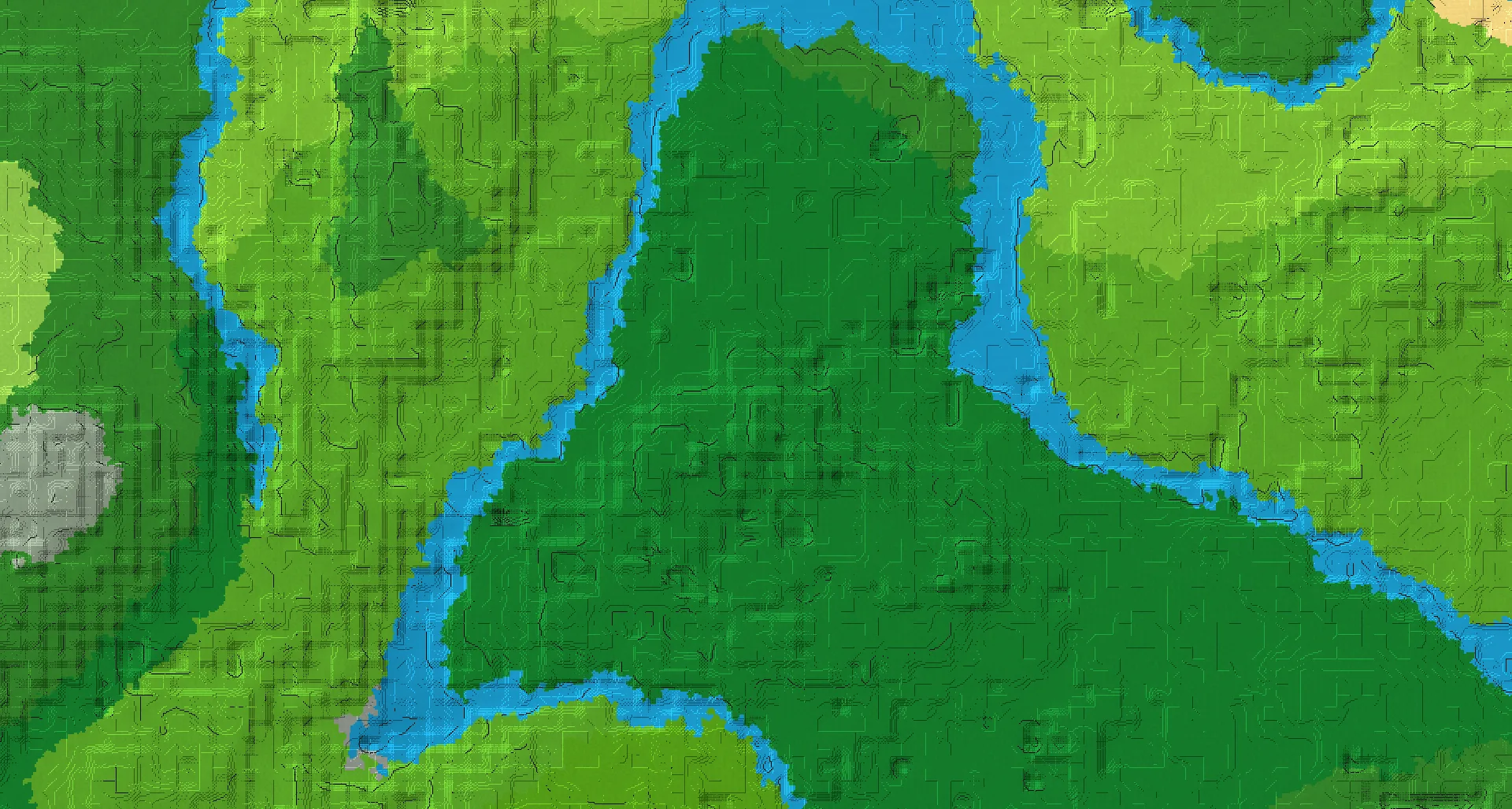 Seed map — Jungle Temple North of a Bamboo Jungle Start
