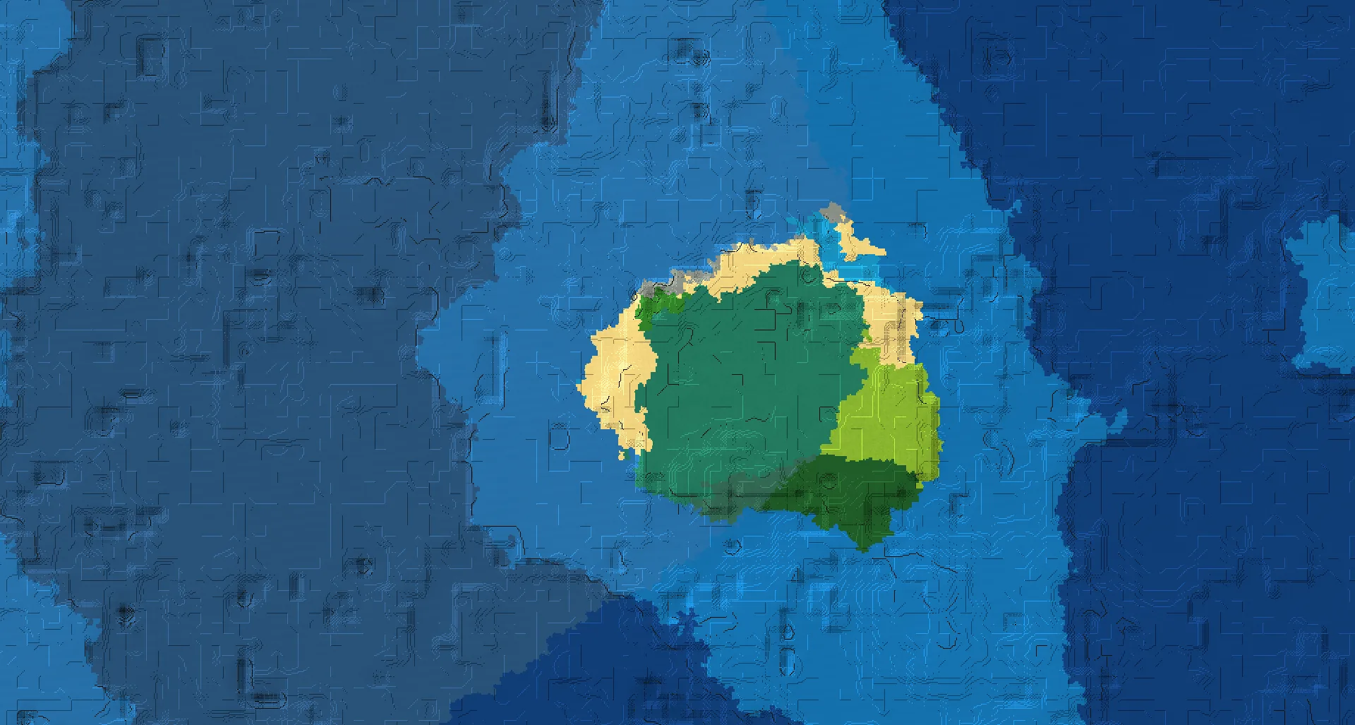 Seed map — Mansion island survival