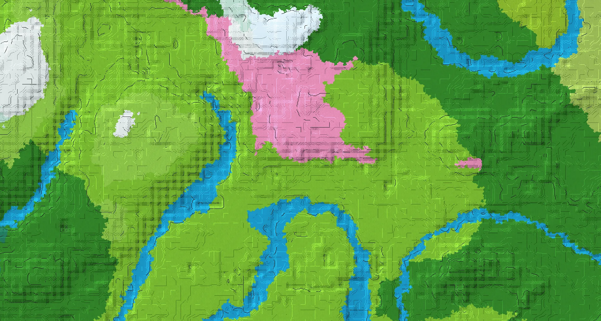Seed map — Village North of the Meadow Start