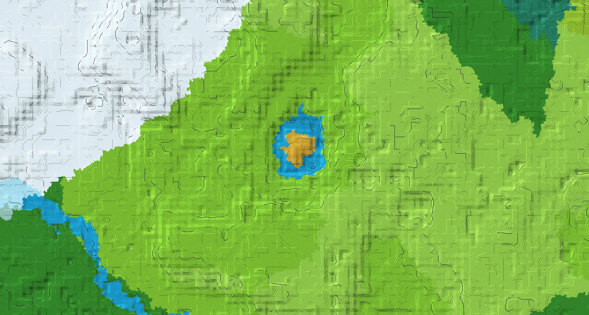 Seed map — The Riverbound Forest
