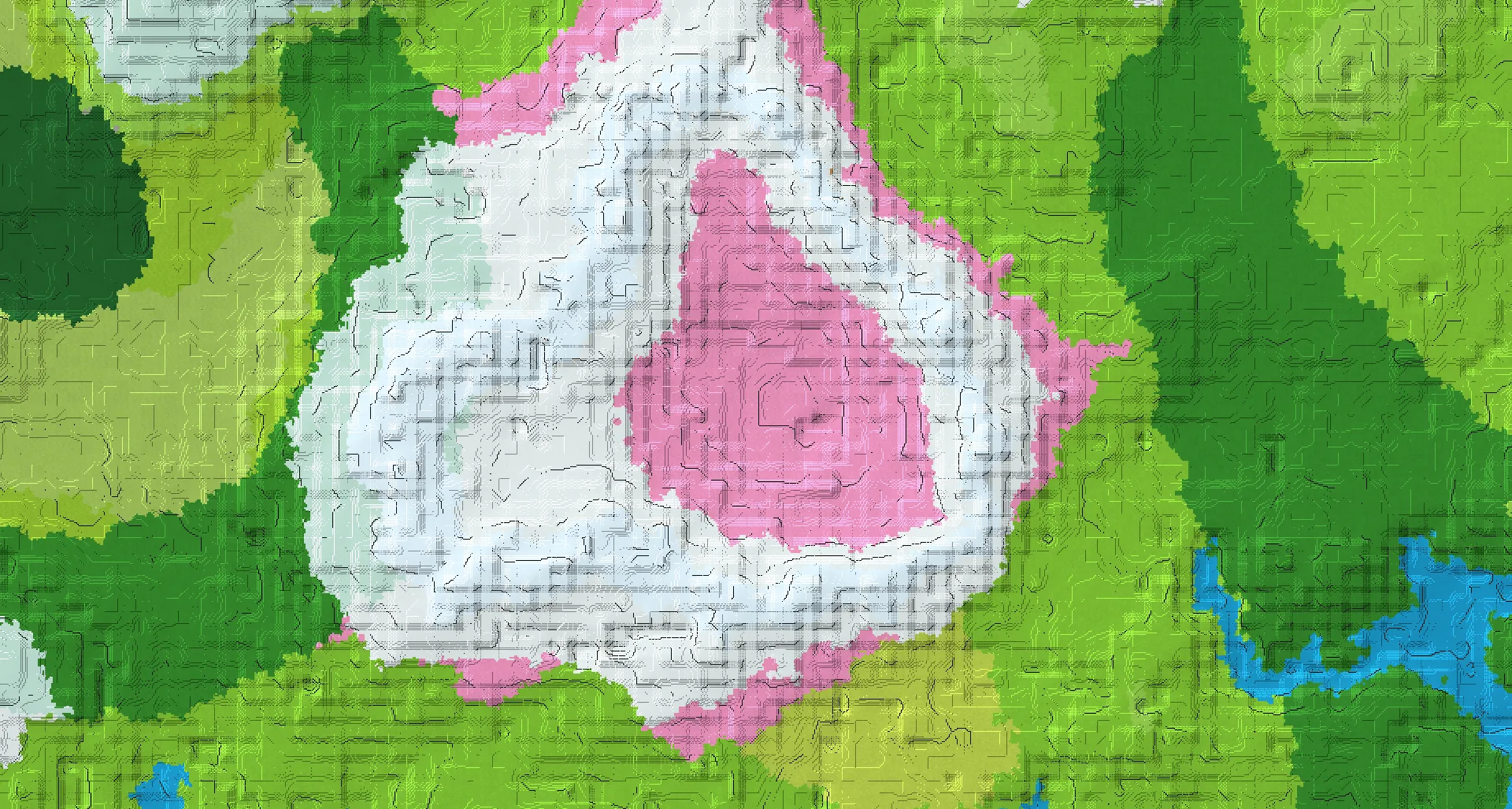 Seed map — Cherry blossom valley spawn 1.20