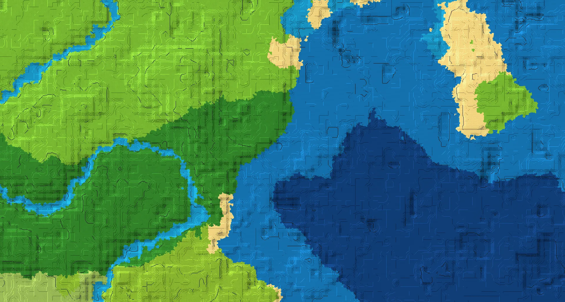 Seed map — Shipwreck Southeast of a Plains Start