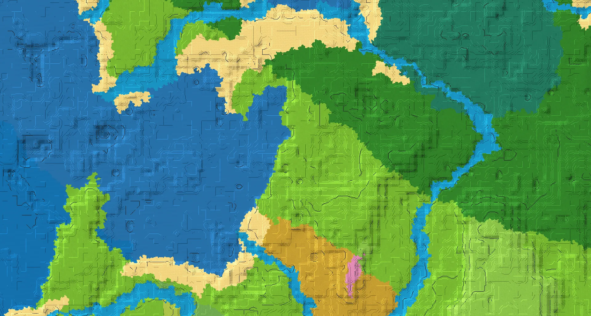 Seed map — Plains Start with Trial Chambers at 240, 160