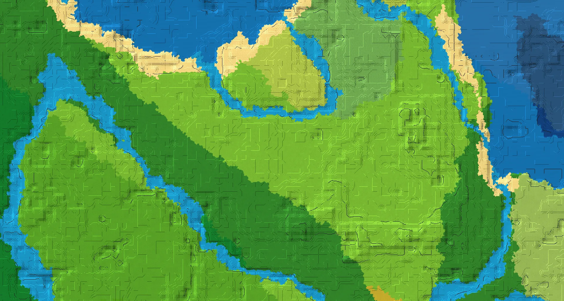 Seed map — Ruined Portal East of a Forest Start with Trial Chambers