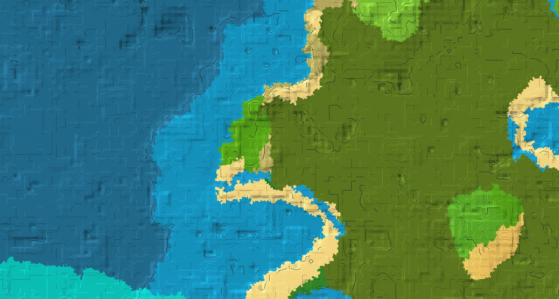 Seed map — Mangrove Swamp East of a Bamboo Jungle Start