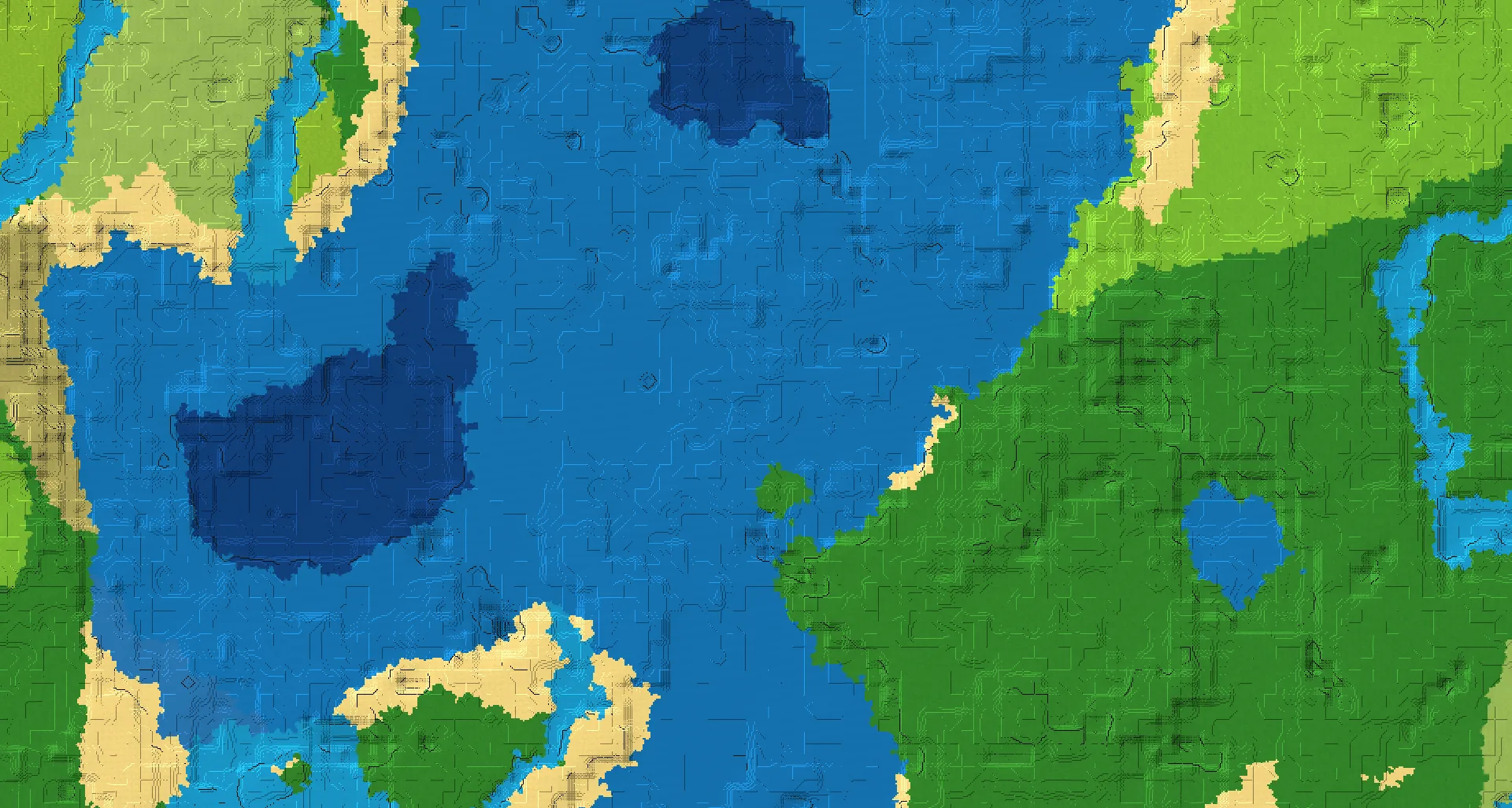 Seed map — Shipwreck Northeast of a Forest Start with Trial Chambers