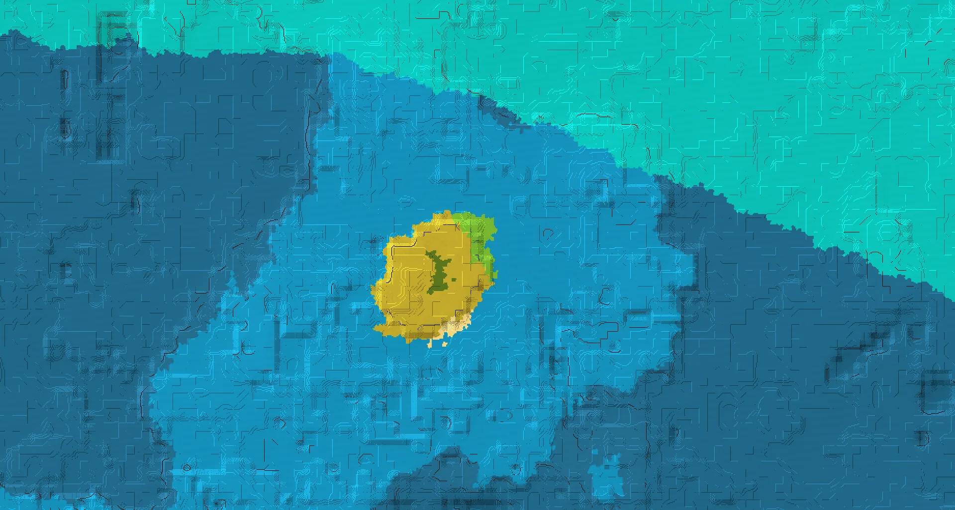 Seed map — Mangrove village island