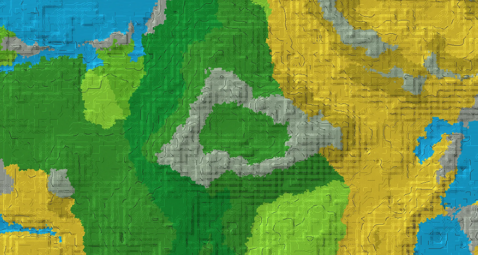 Seed map — Twin Valleys inside Stony Mountain Ranges