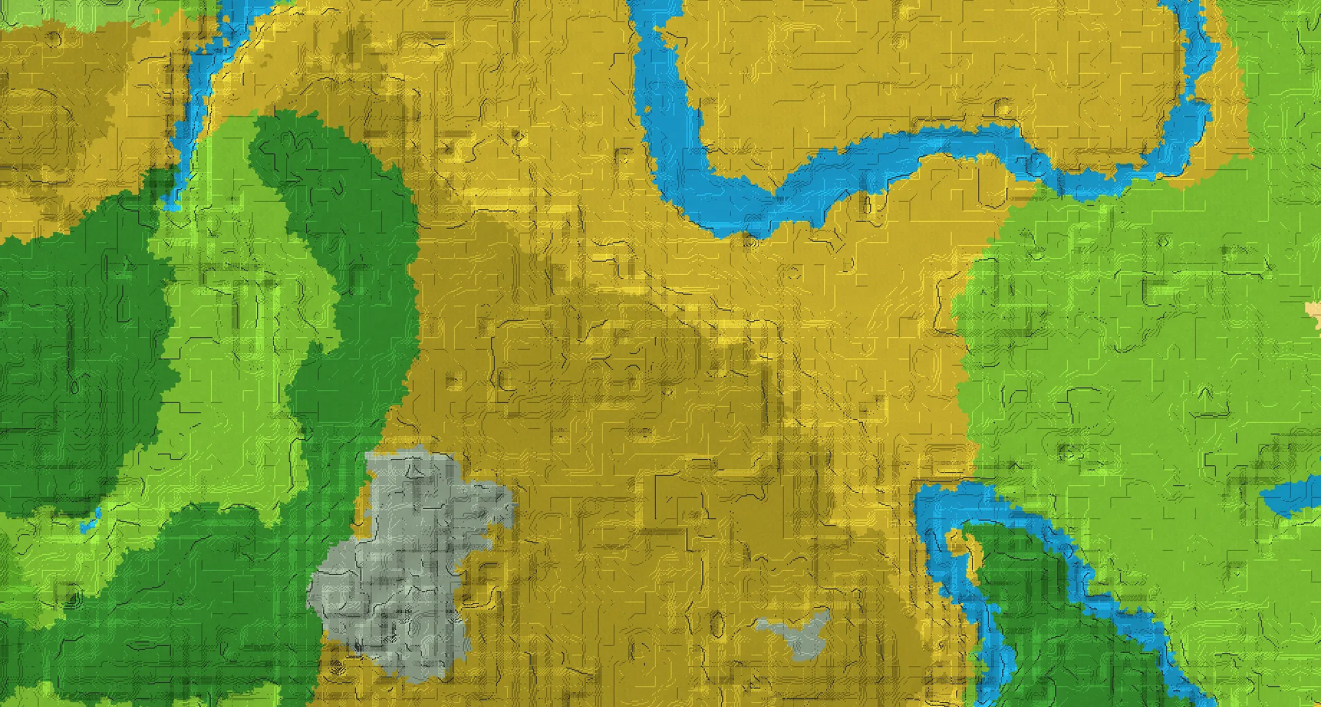 Seed map — Deep Dark South of a Savanna Start