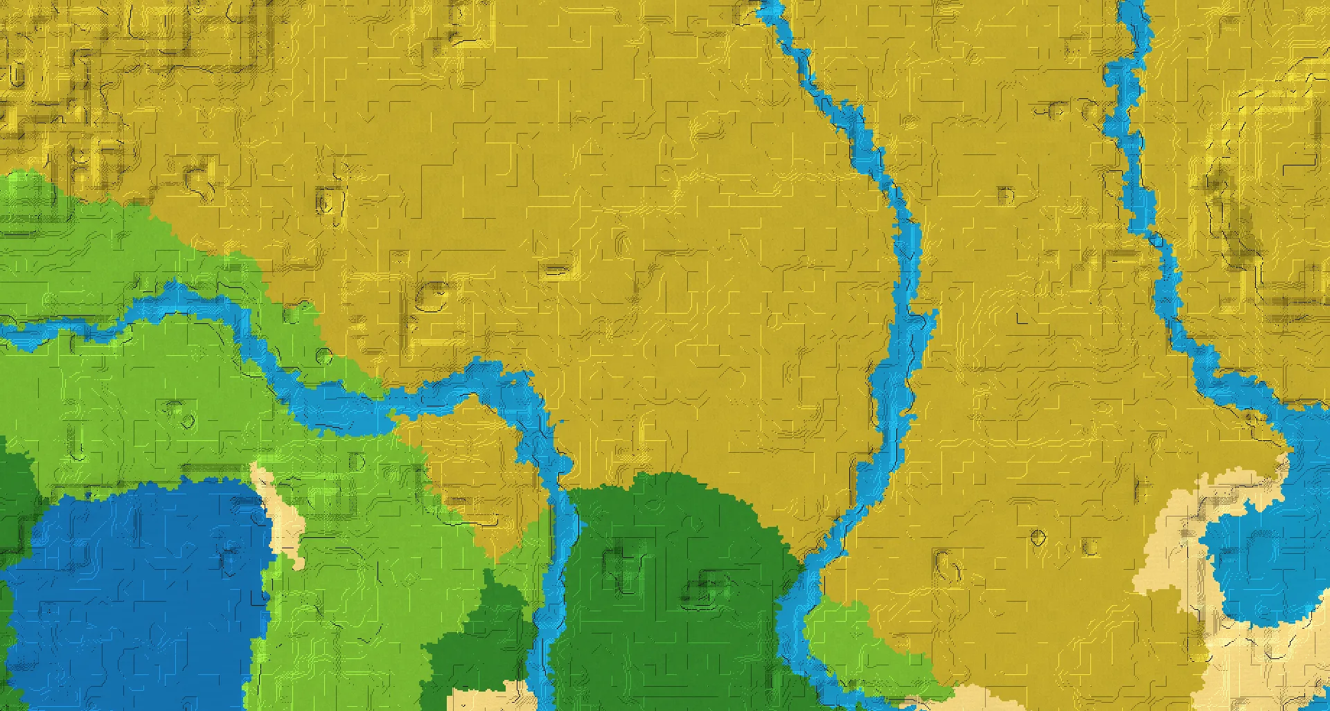 Seed map — Village East of the Savanna Start
