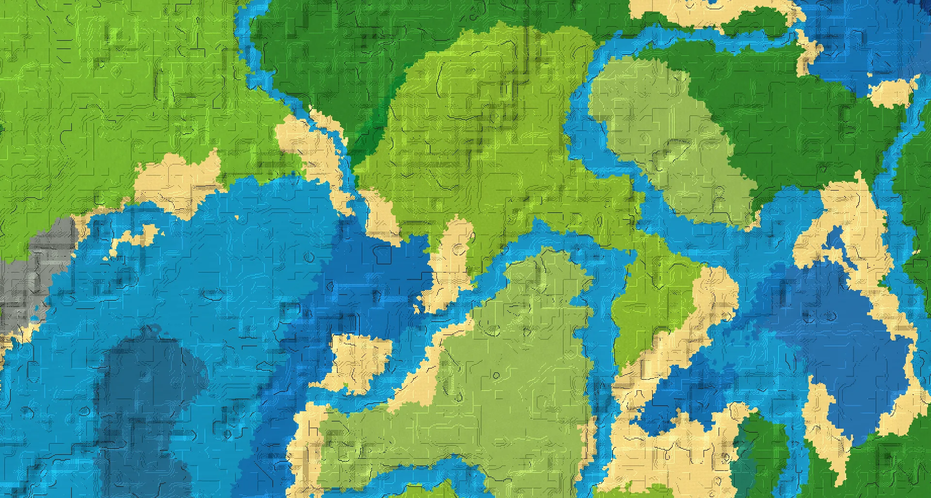 Seed map — Birch Forest Start with Trial Chambers at 32, -16