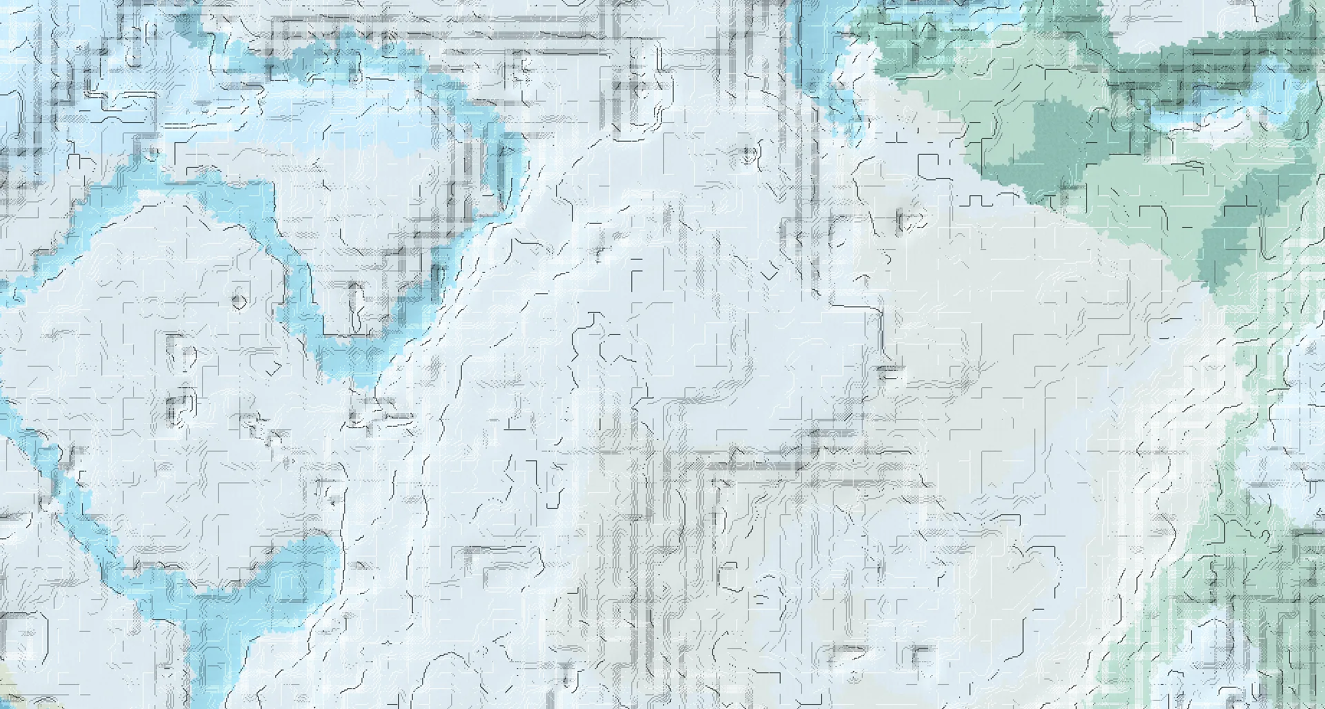 Seed map — Igloo West of the Snowy Slopes Start