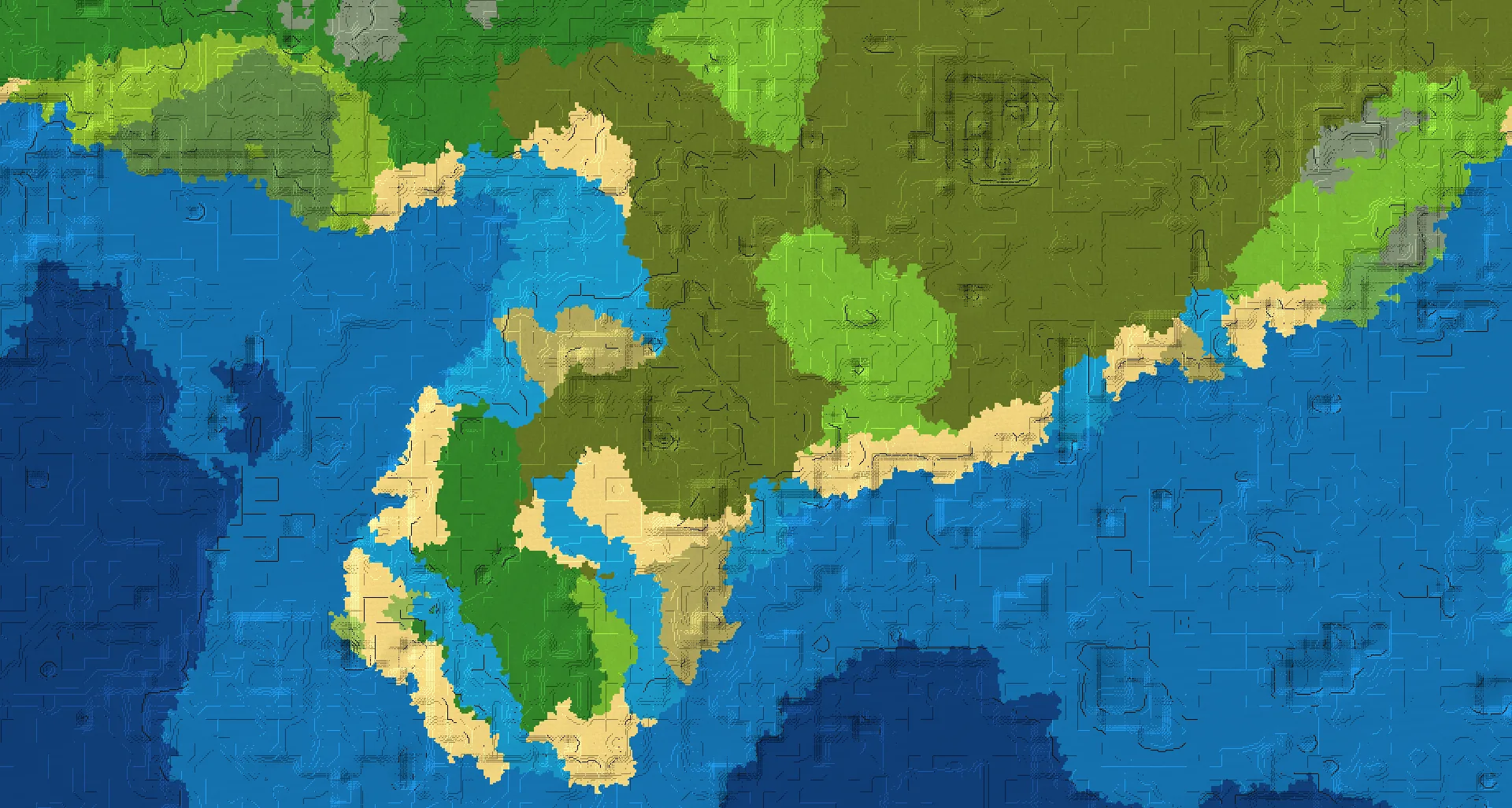 Seed map — Swamp Start with Ruined Portal at -4, -96