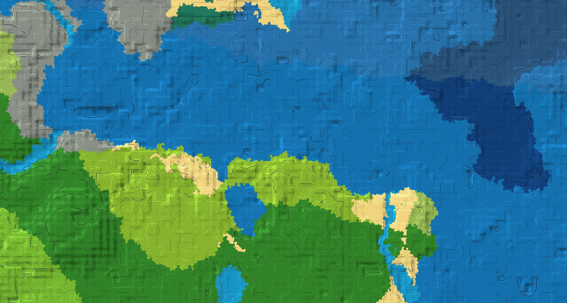 Seed map — Ruined Portal Northeast of a Birch Forest Start