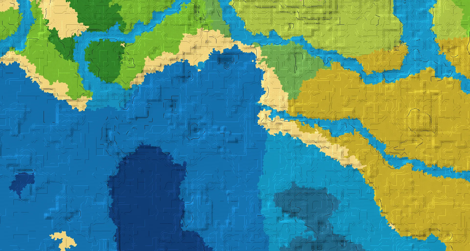 Seed map — Cherry Grove Routes from Flower Forest with Village