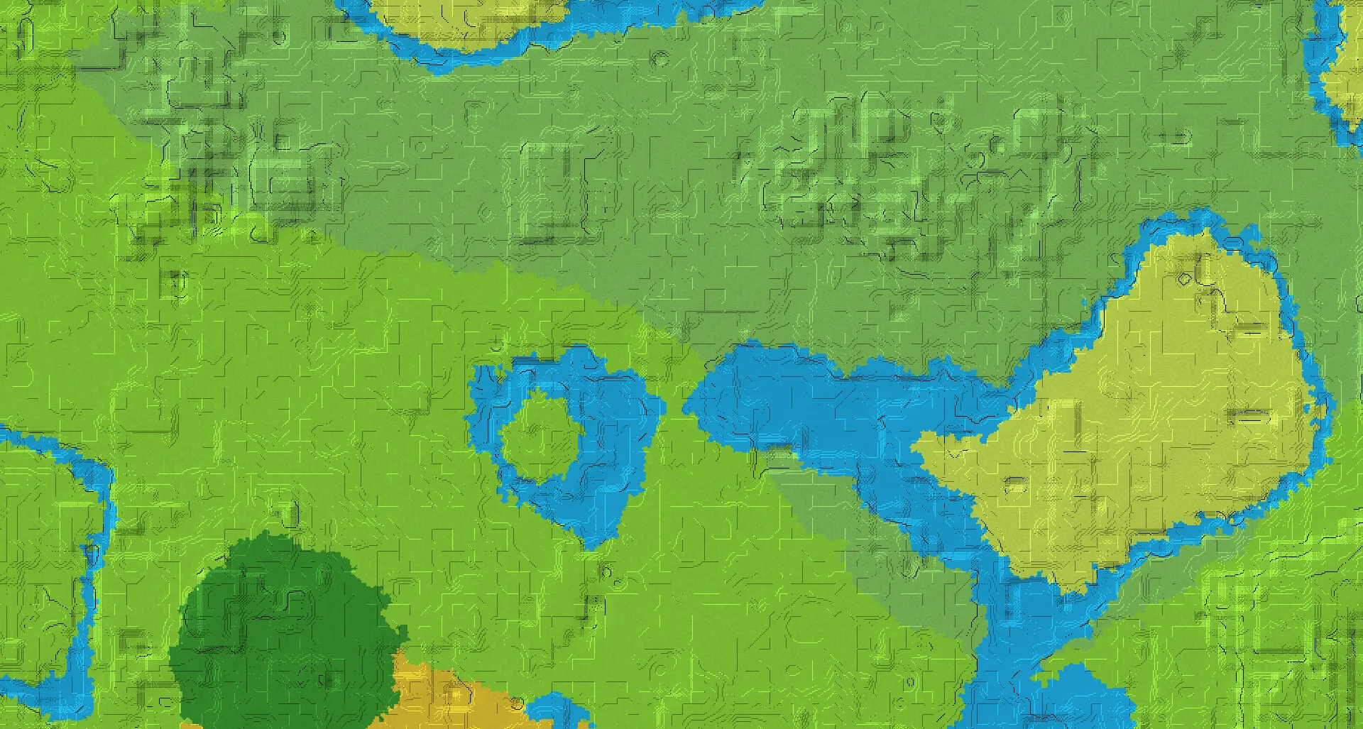 Seed map — Village Southeast of the Sunflower Plains Start with Ruined Portal