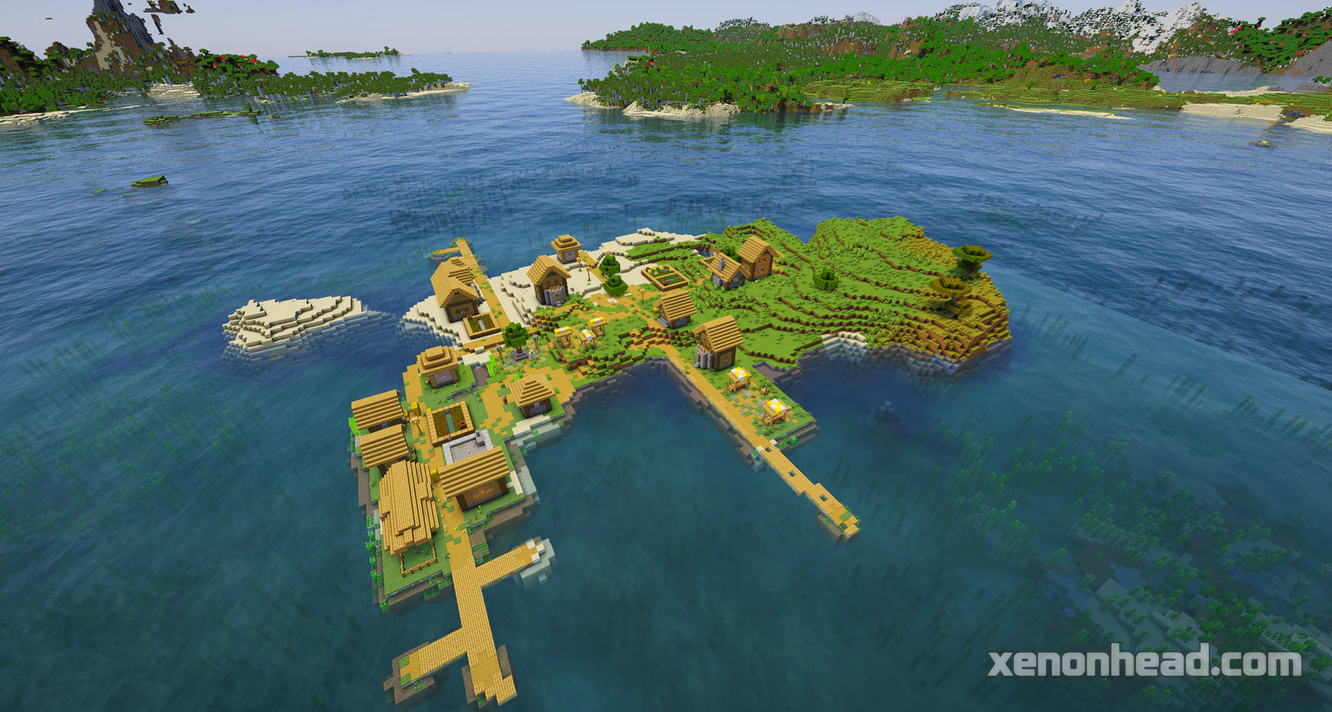 Isolated plains village